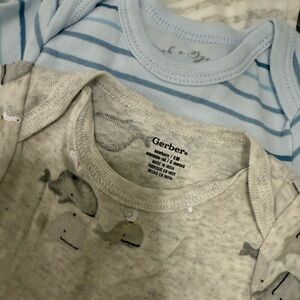 Gerber Love You Baby Bodysuit in Cream